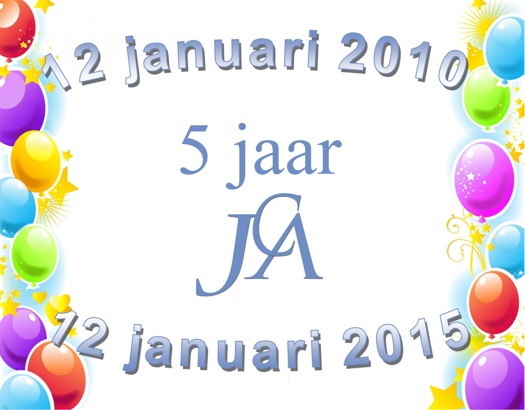 5 jaar JCA